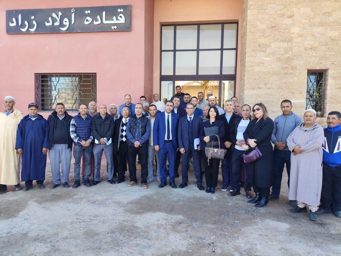 قلعة السراغنة..أولاد زراد تكرّم القائدة جهاد إخراس