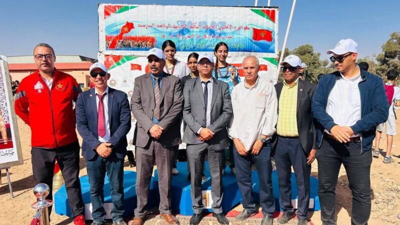 أزيد من 800 تلميذ يشاركون في بطولة العدو الريفي بقلعة السراغنة