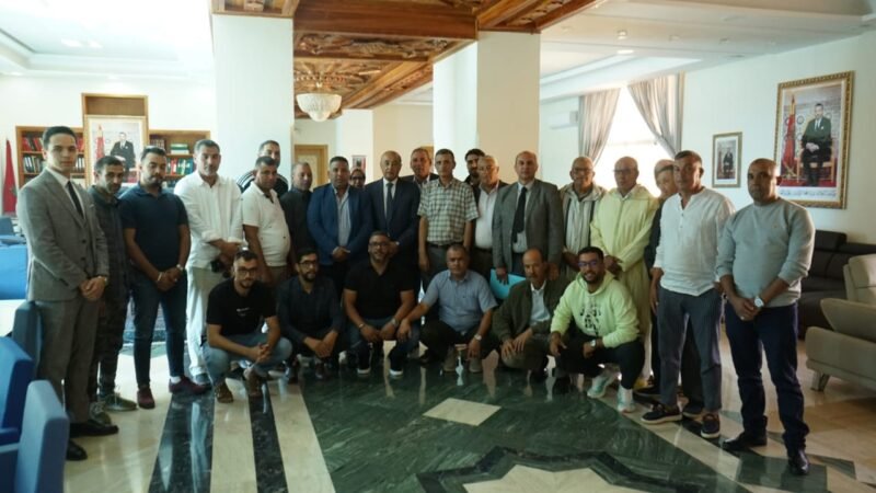العامل اليزيدي يستقبل مهاجرين سراغنة بالخارج