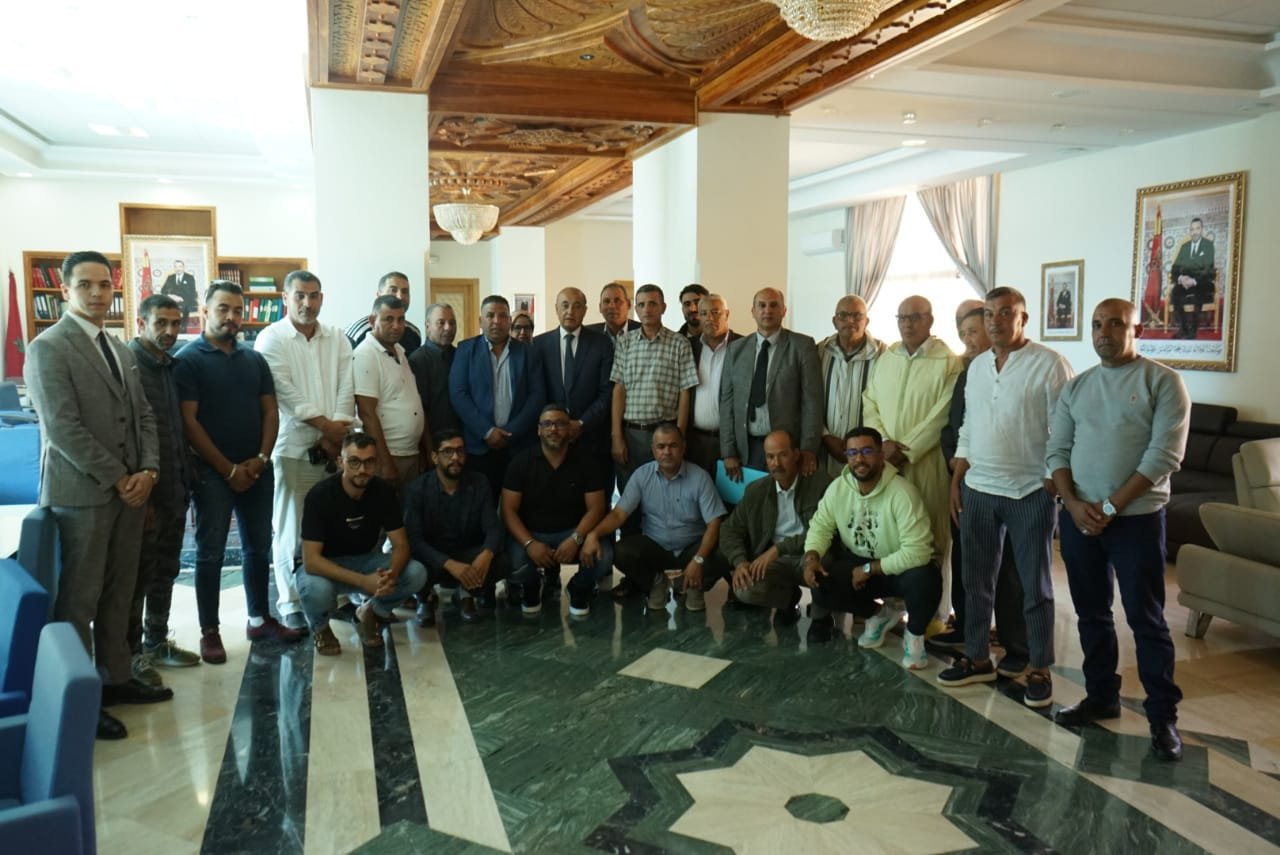 العامل اليزيدي يستقبل مهاجرين سراغنة بالخارج