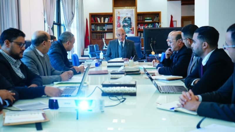 العامل اليزيدي يترأس اجتماعا لتمليك أراضي الجموع واستغلالها في الاستثمار الفلاحي بقلعة السراغنة