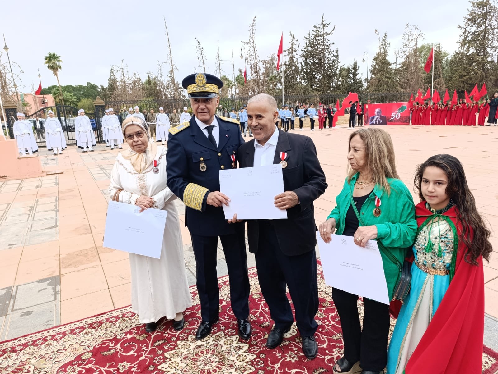 عامل قلعة السراغنة يترأس حفل تحية العلم بمناسبة ذكرى المسيرة الخضراء