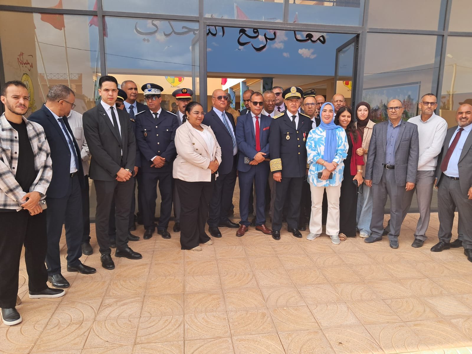 عامل قلعة السراغنة يتفقد مركز الأطفال التوحديين ويزور قافلة طبية في ذكرى المسيرة الخضراء