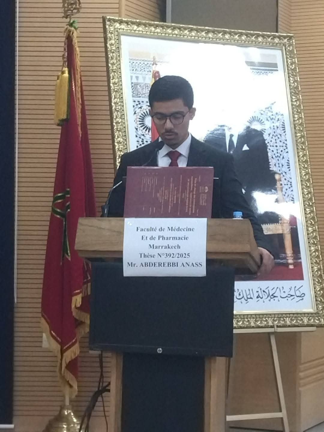 الرحامنة..أنس عبد ربي ينال الدكتوراه في الطب
