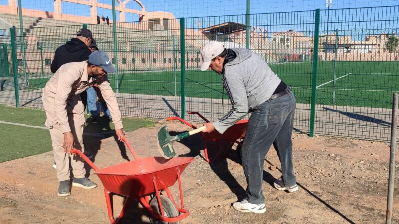 أنصار الشباب يواصلون أنشطتهم البيئية بابن جرير ـصور