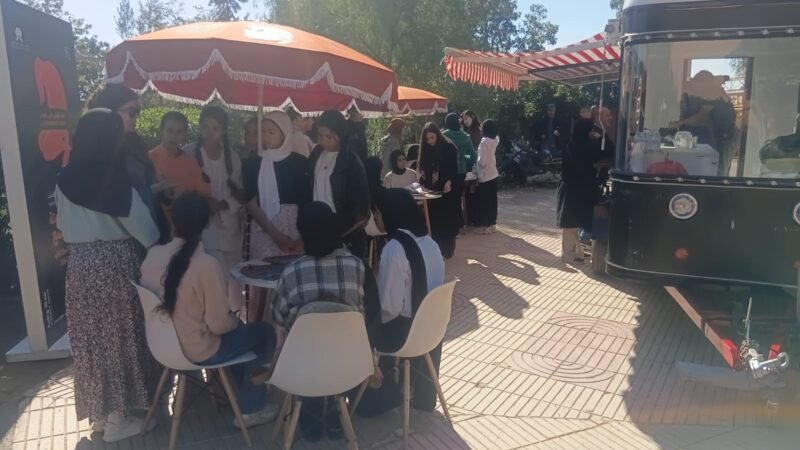 قافلة مناهضة العنف ضد النساء تحل بابن جرير