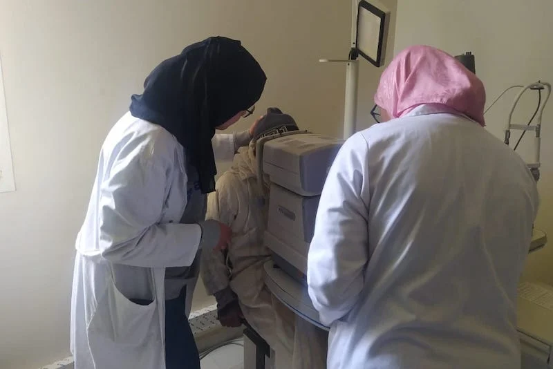 هذا هو برنامج حملة جراحة العيون بقلعة السراغنة