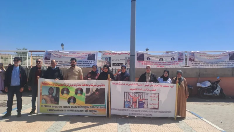 استئنافية مراكش تحجز ملف عائلة ياسين الشبلي للمداولة