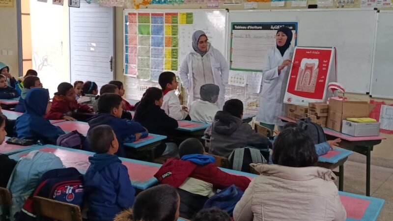 الرحامنة..مندوبية الصحة تنظم حملة طبية لفائدة تلاميذ جماعة الجبيلات