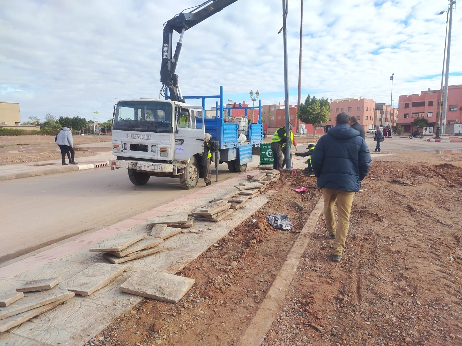 انطلاق أشغال تقوية الإنارة العمومية بقلعة السراغنة