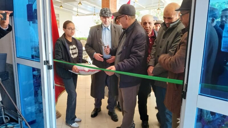 إعادة افتتاح نادي المدرس بقلعة السراغنة