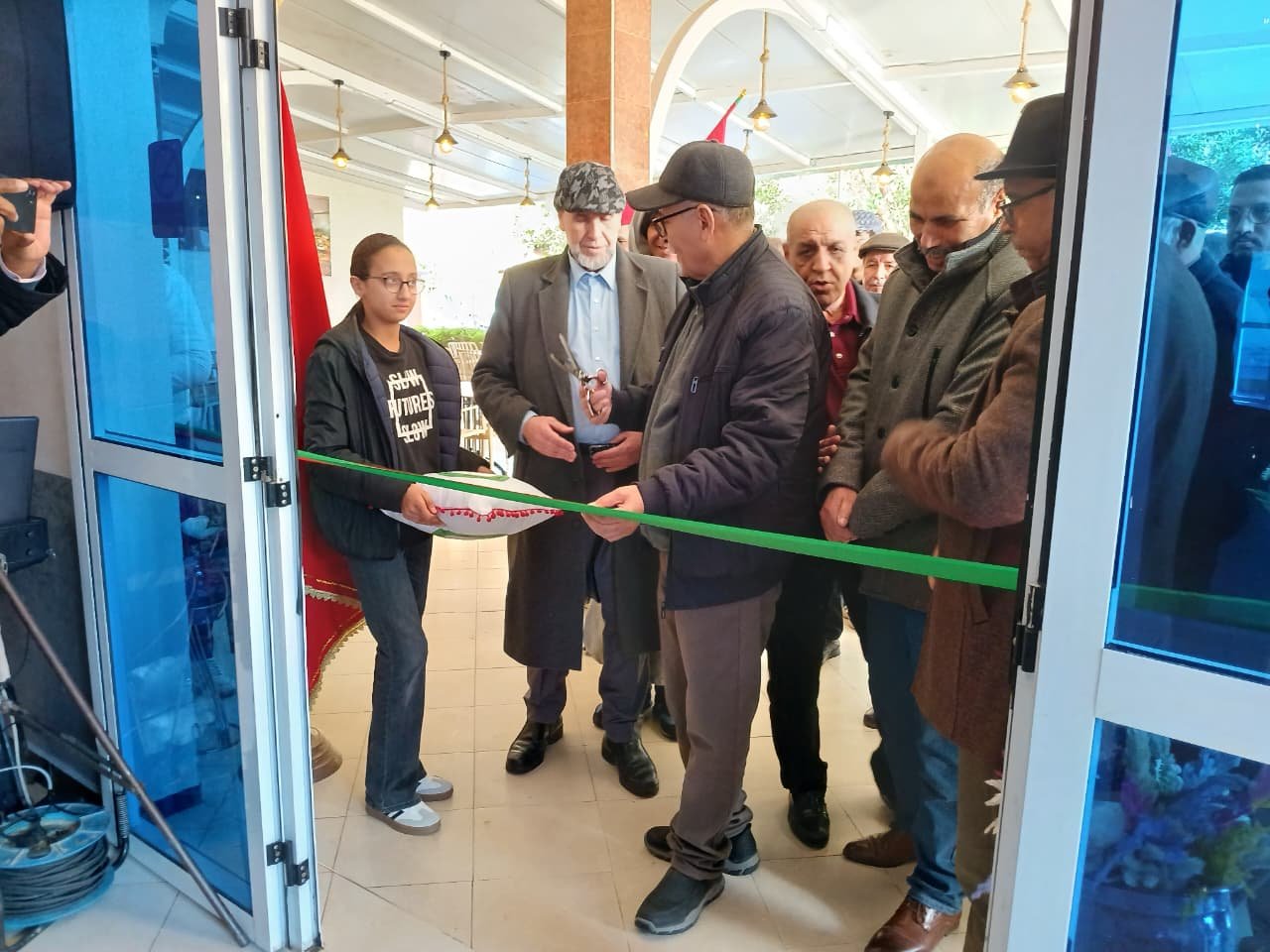 إعادة افتتاح نادي المدرس بقلعة السراغنة