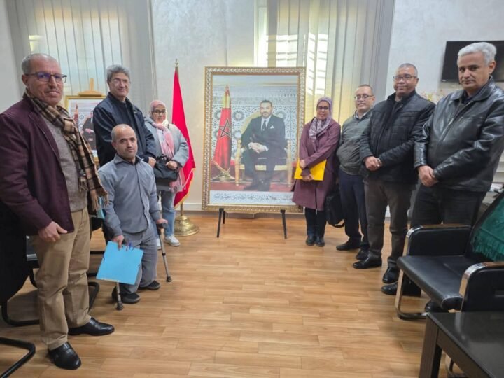 قلعة السراغنة..المدير الإقليمي يستقبل خلية محاربة الهدر المدرسي