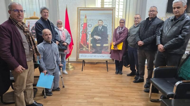 قلعة السراغنة..المدير الإقليمي يستقبل خلية محاربة الهدر المدرسي