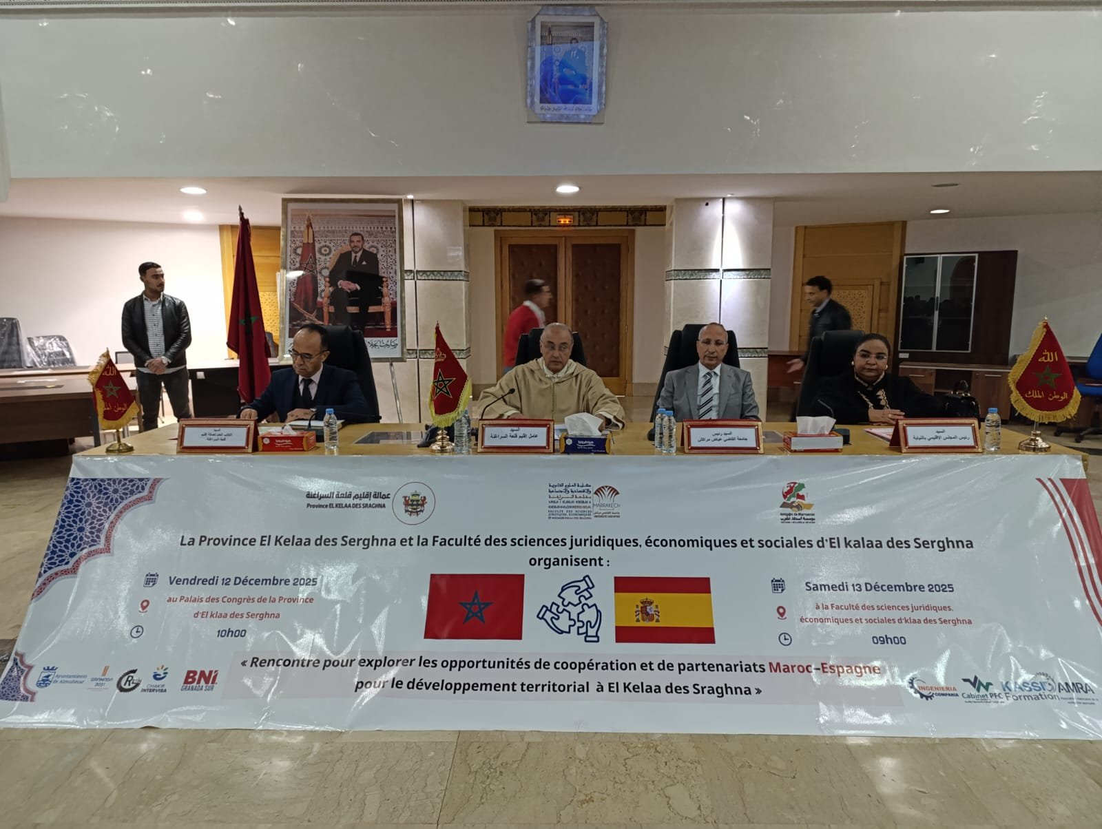 وفد اسباني يستكشف فرص الاستثمار بقلعة السراغنة