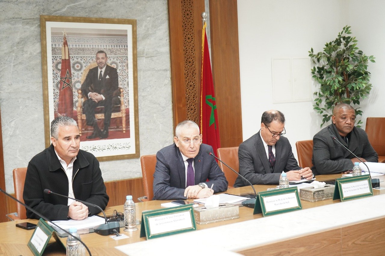 لجنة تثمين المدينة العتيقة تجتمع بمراكش