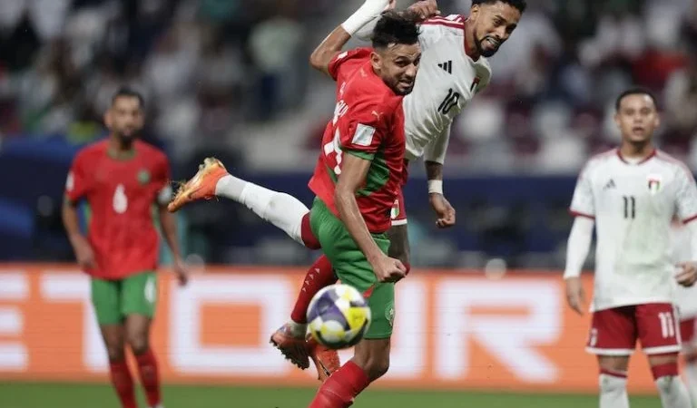 المنتخب المغربي يفوز بثلاثية نظيفة على الإمارات ويتأهل لنهائي كأس العرب