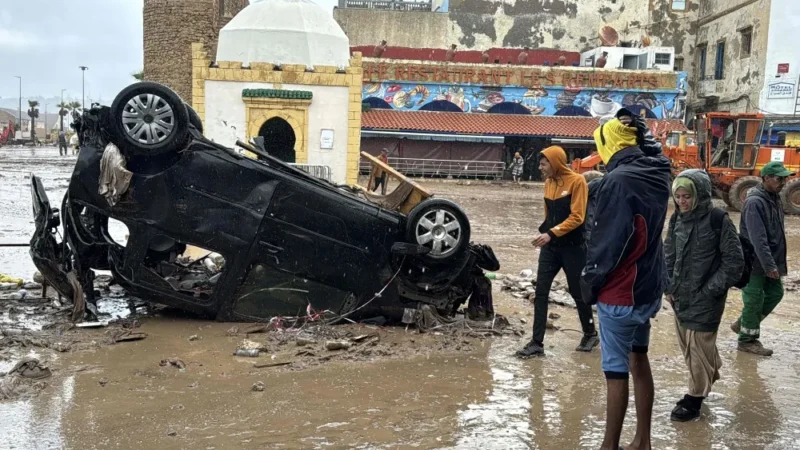 حقوقيون: فيضانات آسفي فضيحة تدبيرية مدوية