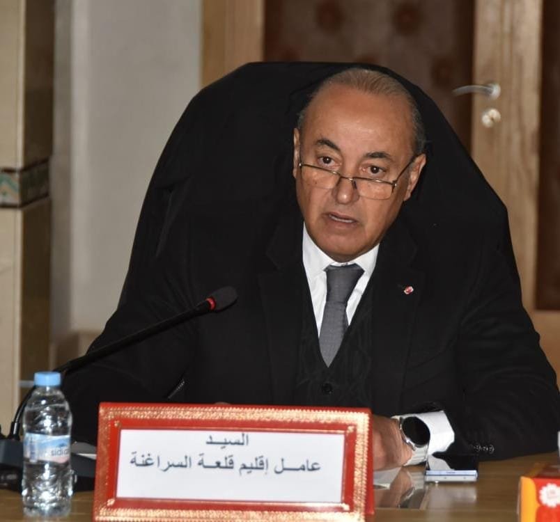 العامل اليزيدي يتتبع مشاريع تزويد ساكنة قلعة السراغنة بالماء الشروب