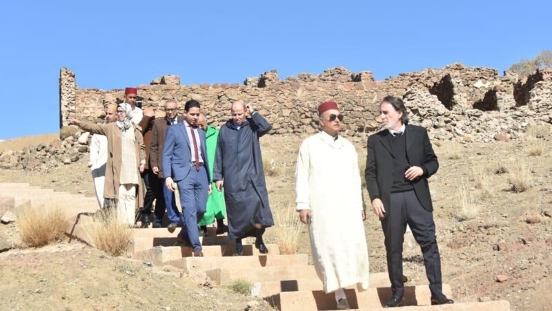 العامل اليزيدي يتفقّد المواقع الدينية والأثرية بسيدي رحال زمران ـصور