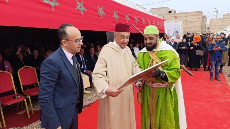 عامل قلعة السراغنة يزور مهرجان الفرائطة