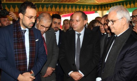 وزير التجهيز وعامل اليوسفية يتفقّدان مشاريع الحماية من الفيضانات