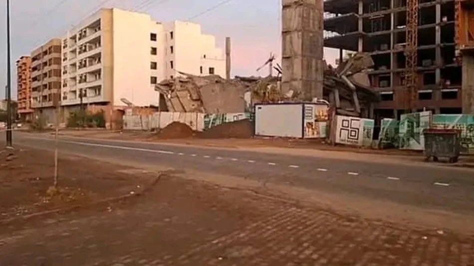 انهيار عمارة في طور البناء..جرس إنذار لتشديد مراقبة التعمير بمراكش