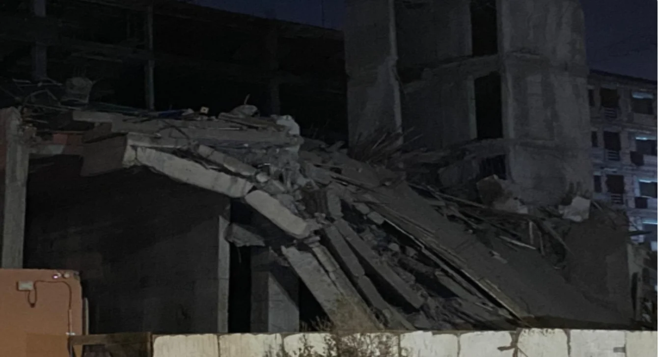 انهيار عمارة في طور البناء بمراكش