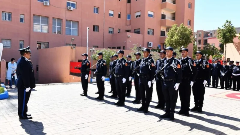 ترقية 31 موظف أمن بابن جرير