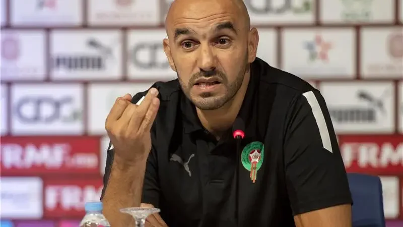 الركراكي: المباراة ضد تنزانيا ستكون صعبة وسنتحلى بالواقعية لبلوغ ربع النهائي