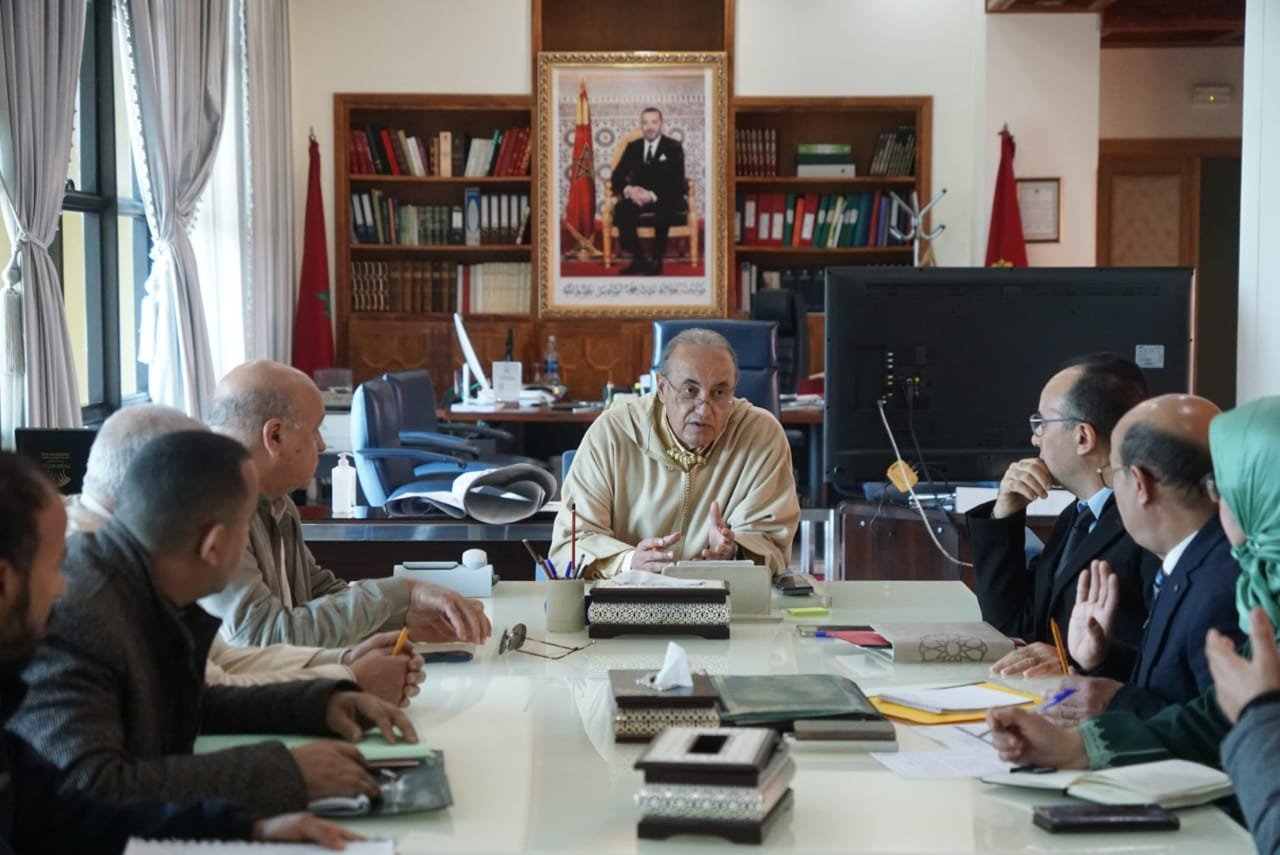 العامل اليزيدي يترأس اجتماعا لافتتاح المركب الديني بقلعة السراغنة