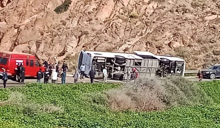 وفاة أربعة 4 رجال أمن إثر حادثة سير ضواحي سيدي إفني