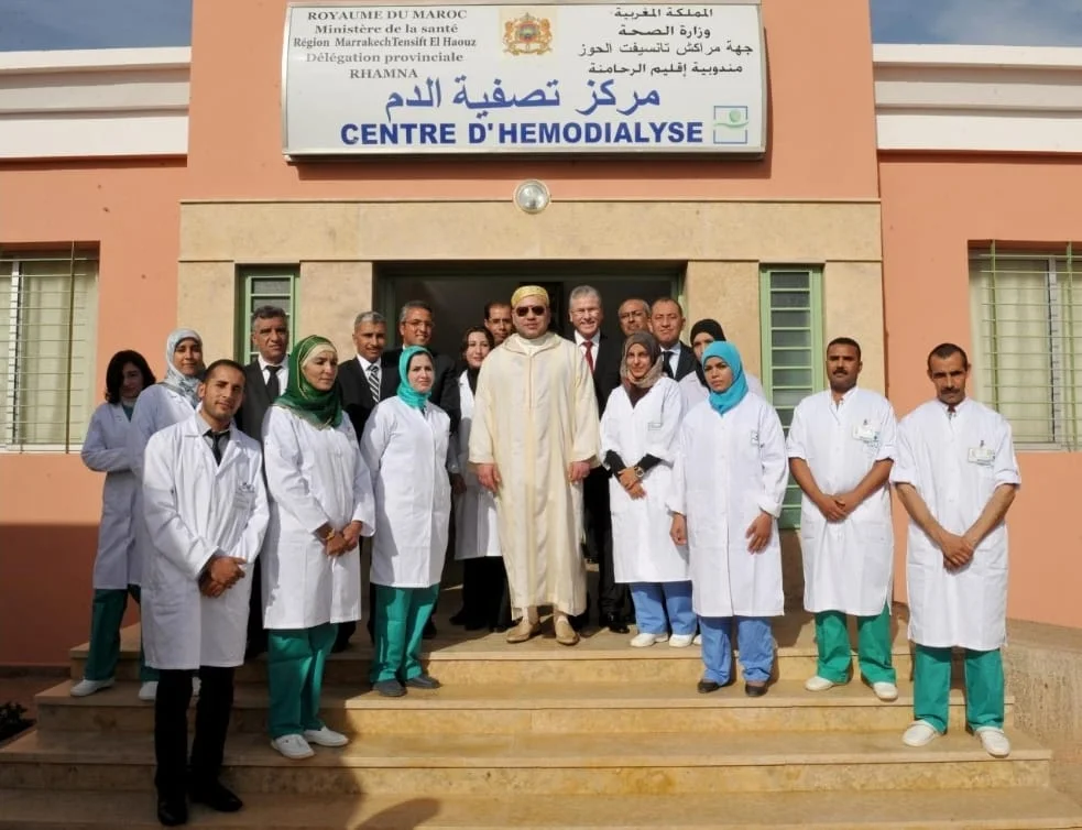 التراجع عن هدم مركز ملكي لتصفية الدم بعد زيارة المدير الجهوي للصحة لابن جرير