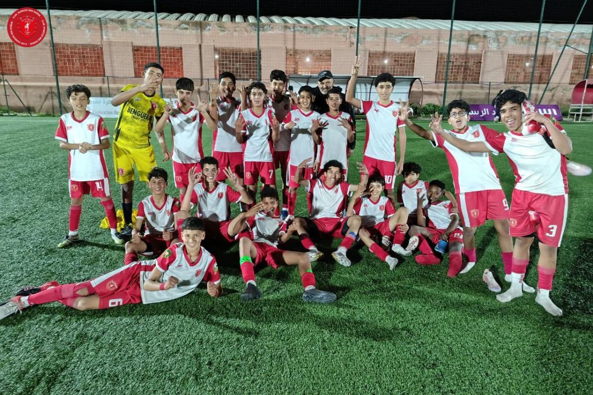 صغار شباب ابن جرير يفوزون بثلاثية نظيفة