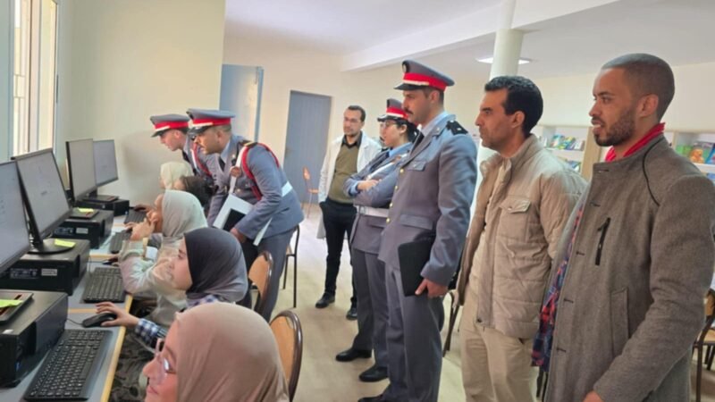 المحمدية..مدرسة الوحدة تُحيي اليوم الوطني للسلامة الطرقية بشراكة مع الدرك الملكي