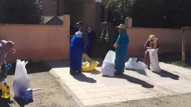 قلعة السراغنة..انطلاق توزيع “قفة رمضان” بقيادة أولاد زراد