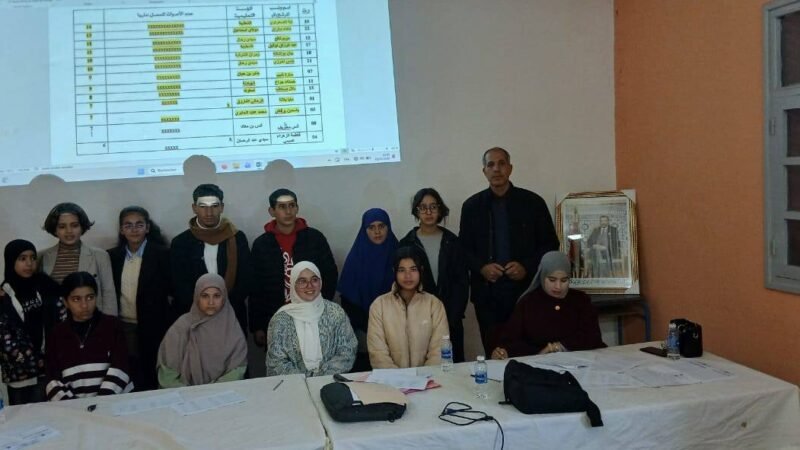 انتخاب المجلس التلاميذي بقلعة السراغنة