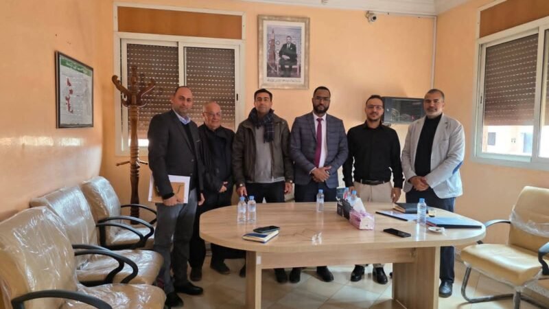 الرحامنة..مندوب الصحة يجتمع بممثلي الهلال الأحمر