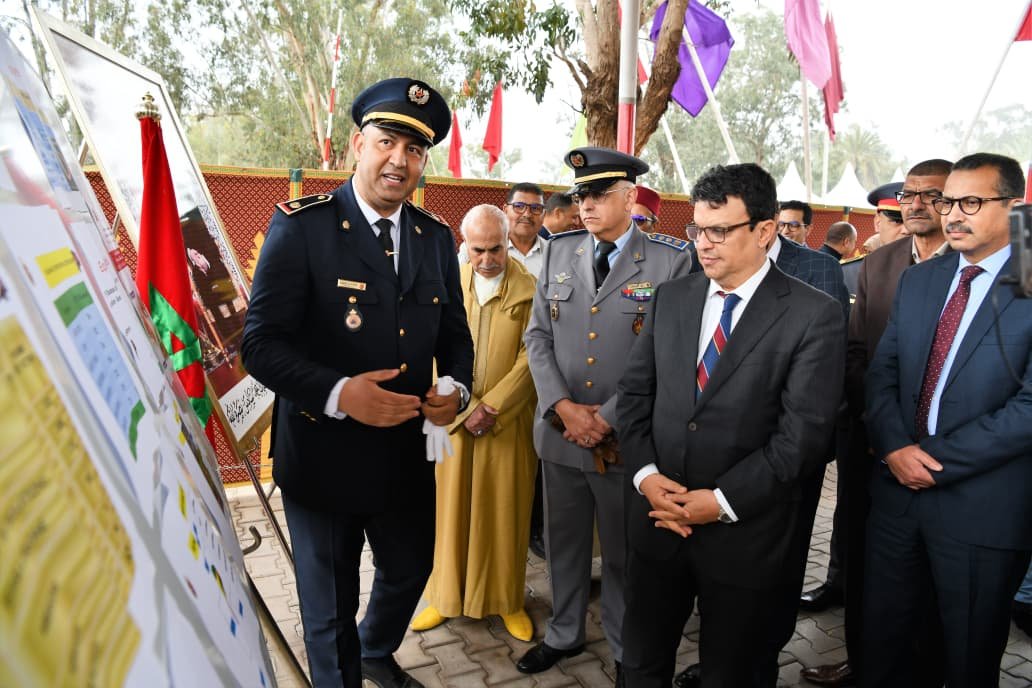 عامل الرحامنة يترأس الاحتفال باليوم العالمي للوقاية المدنية