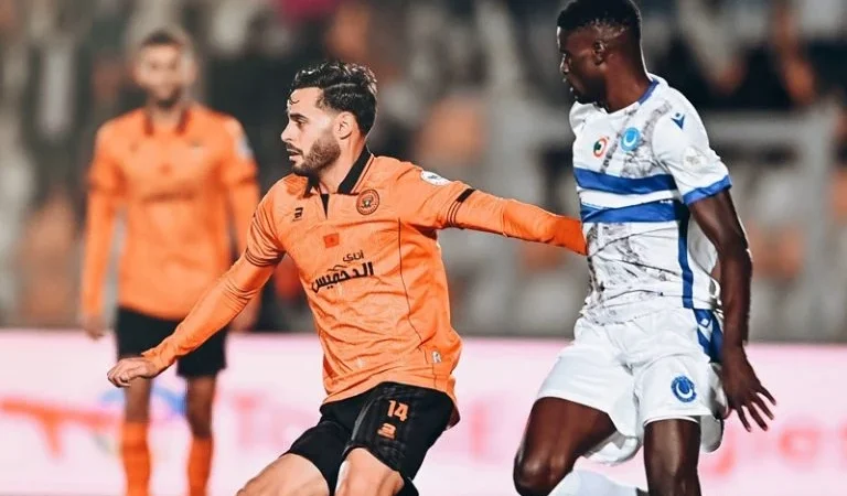 نهضة بركان يتعادل مع ضيفه الهلال السوداني