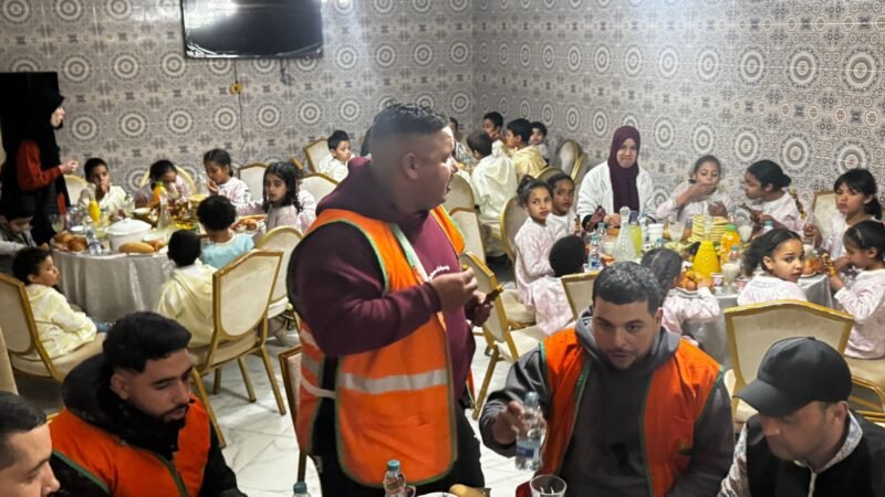 جمعية بصمة الخير تنظم إفطارا لأطفال مركز الإيواء والرعاية بابن جرير