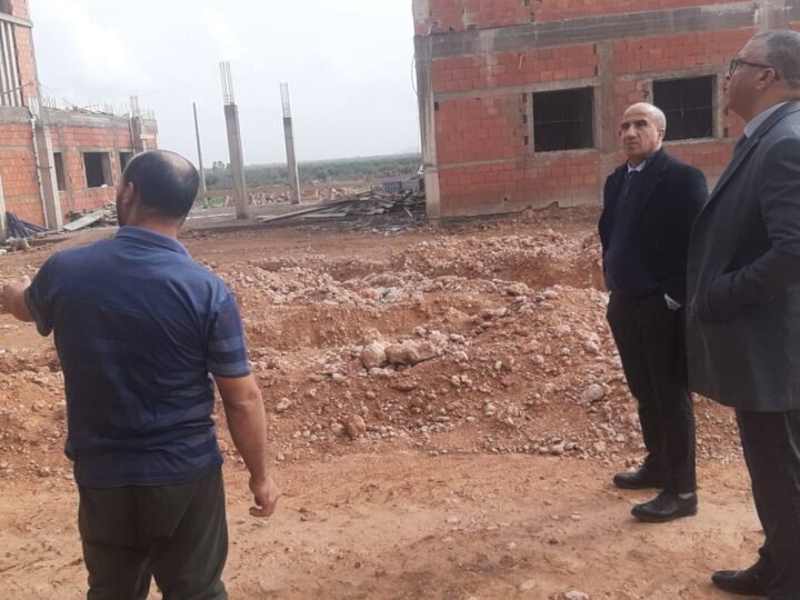 مدير الأكاديمية يتفقّد أشغال بناء إعداديتين بقلعة السراغنة