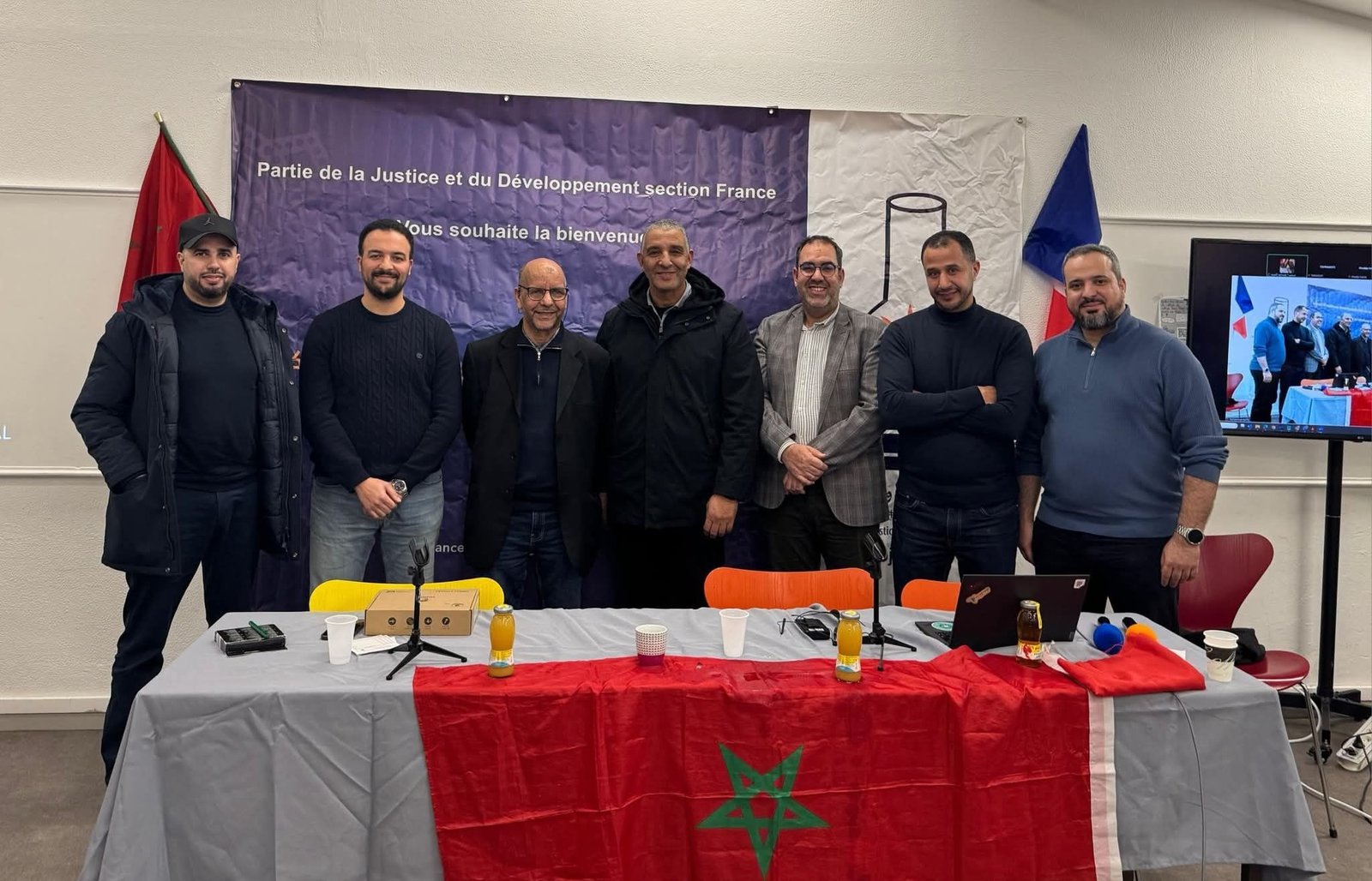 انتخاب المهندس الرحماني عبد اللطيف حدة كاتبا لحزب العدالة والتنمية بفرنسا