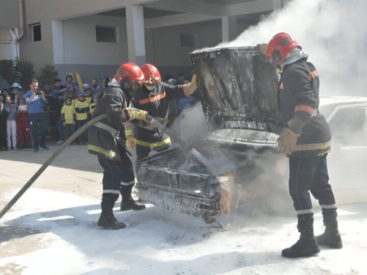 الإطفائيون يخلّدون اليوم العالمي للوقاية المدنية
