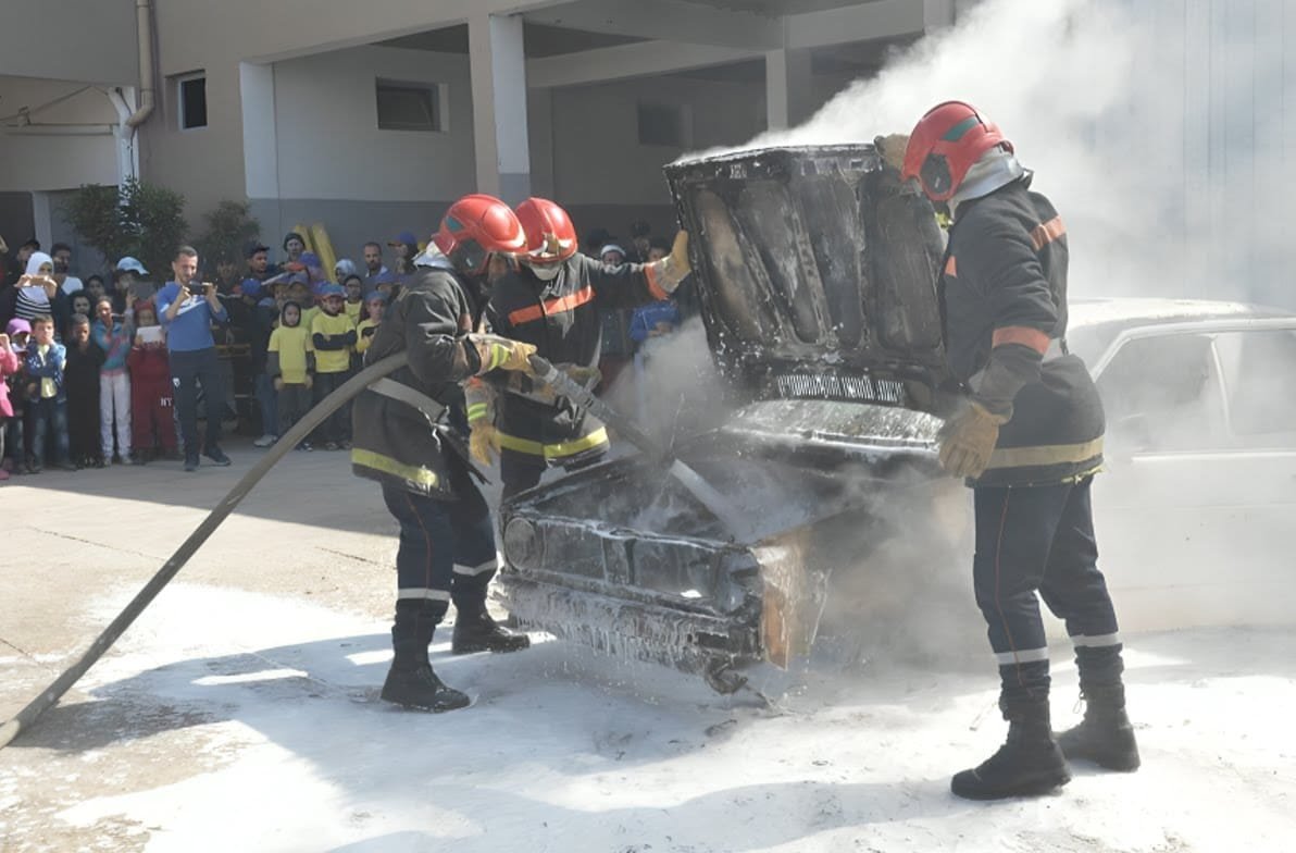 الإطفائيون يخلّدون اليوم العالمي للوقاية المدنية