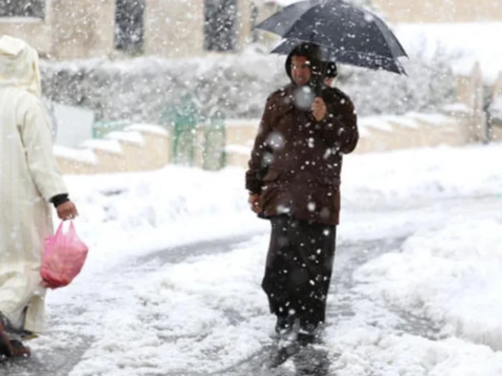 نشرة إنذارية: ثلوج وزخات رعدية ورياح عاصفية