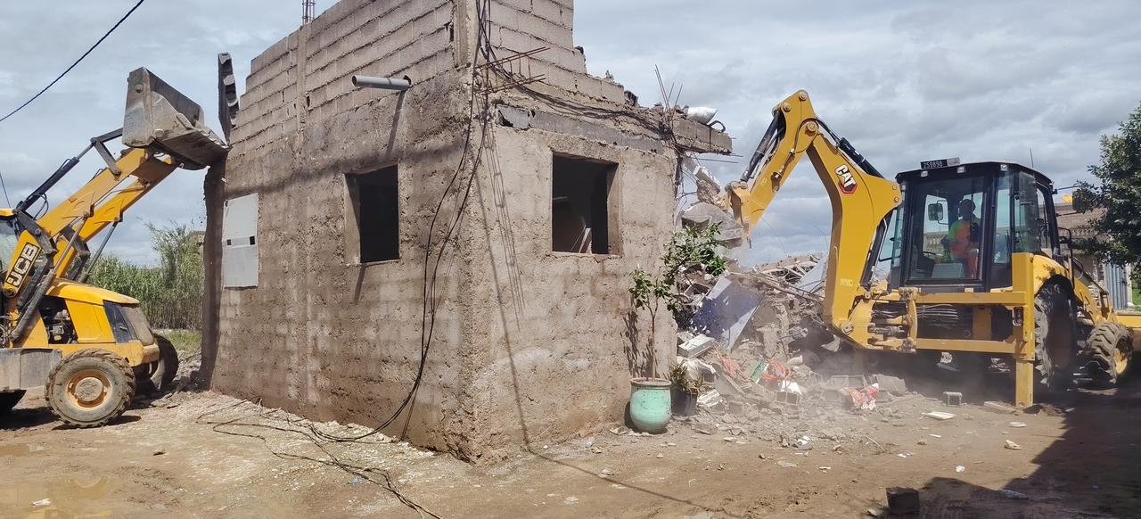 هدم 90 بناية عشوائية بضواحي مراكش