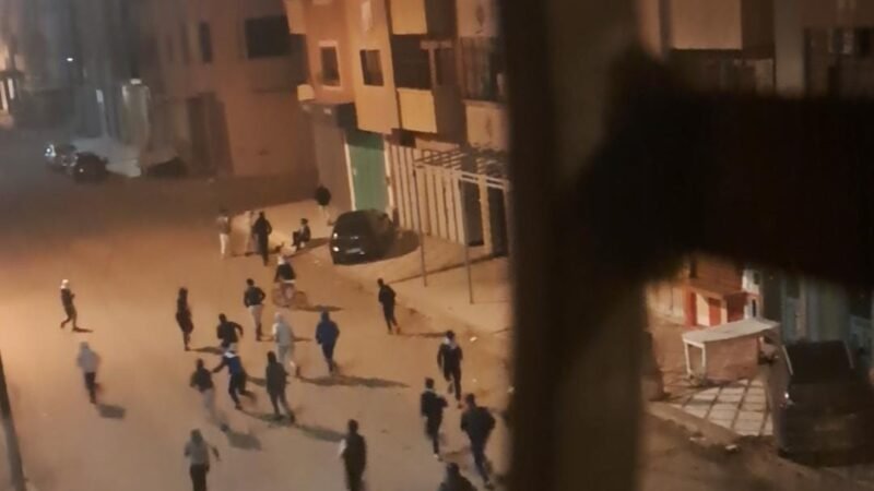 توقيف 3 قاصرين بعد مواجهات عنيفة بقلعة السراغنة