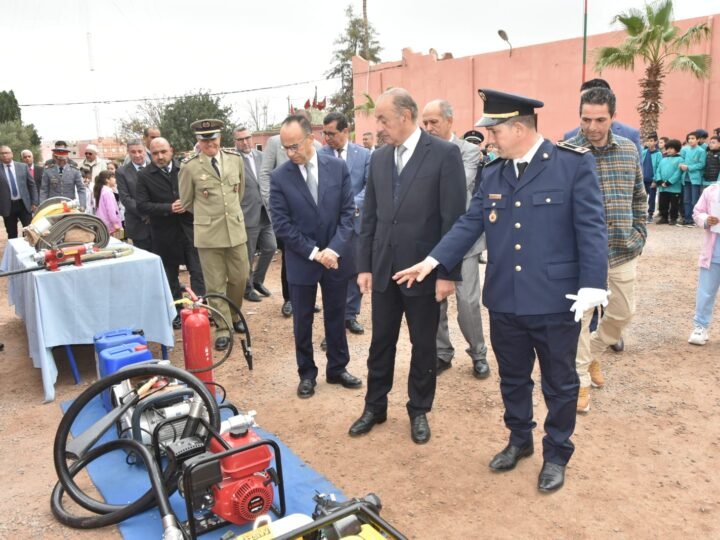 عامل قلعة السراغنة يترأس حفل تخليد اليوم العالمي للوقاية المدنية