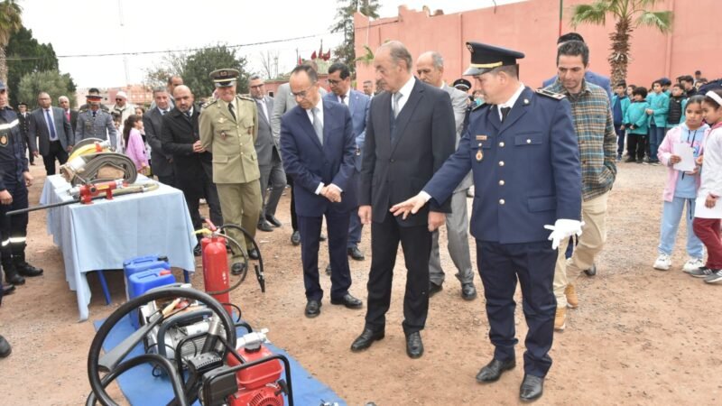 عامل قلعة السراغنة يترأس حفل تخليد اليوم العالمي للوقاية المدنية